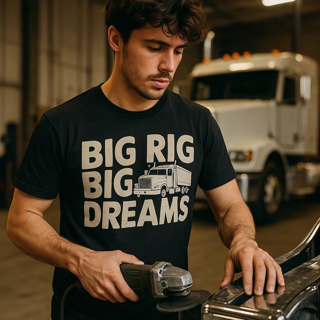"Big Rig Big Dreams" trucks shirts - product photo 8