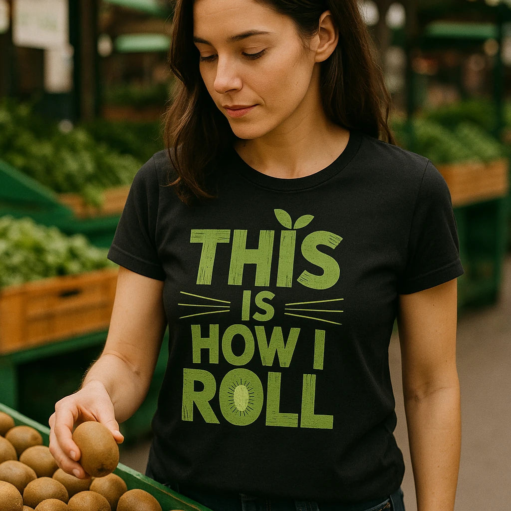 "This Is How I Roll" kiwis shirts - product photo 8