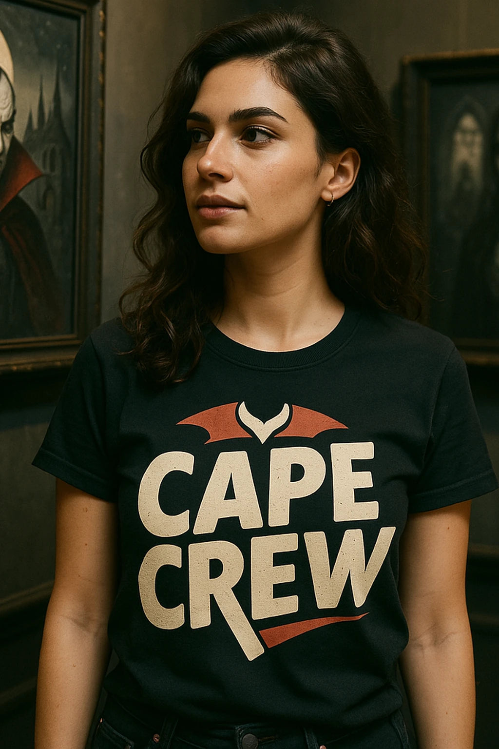 "Cape Crew" mona the vampire t shirt - product photo 7
