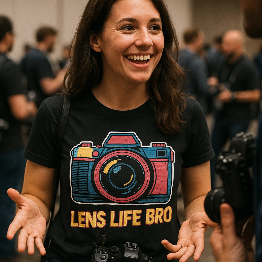 "Lens Life Bro" photographers shirts - product photo 8