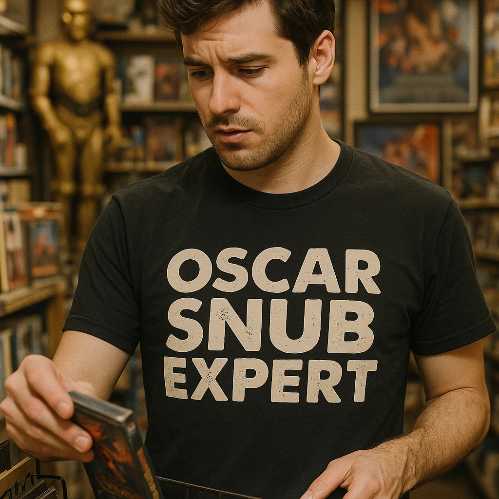 "Oscar Snub Expert" graphic tee - product photo 8