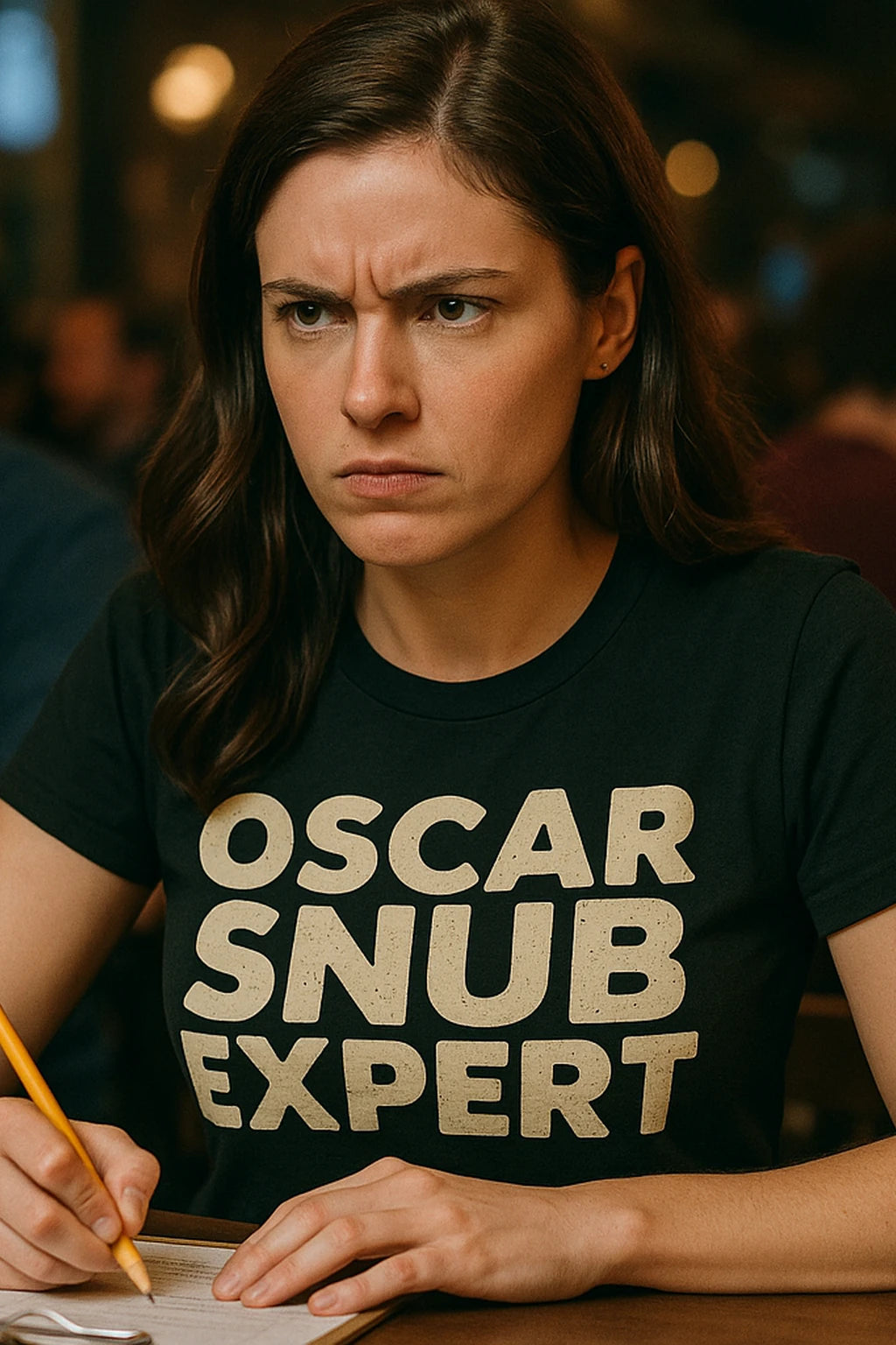 "Oscar Snub Expert" graphic tee - product photo 7