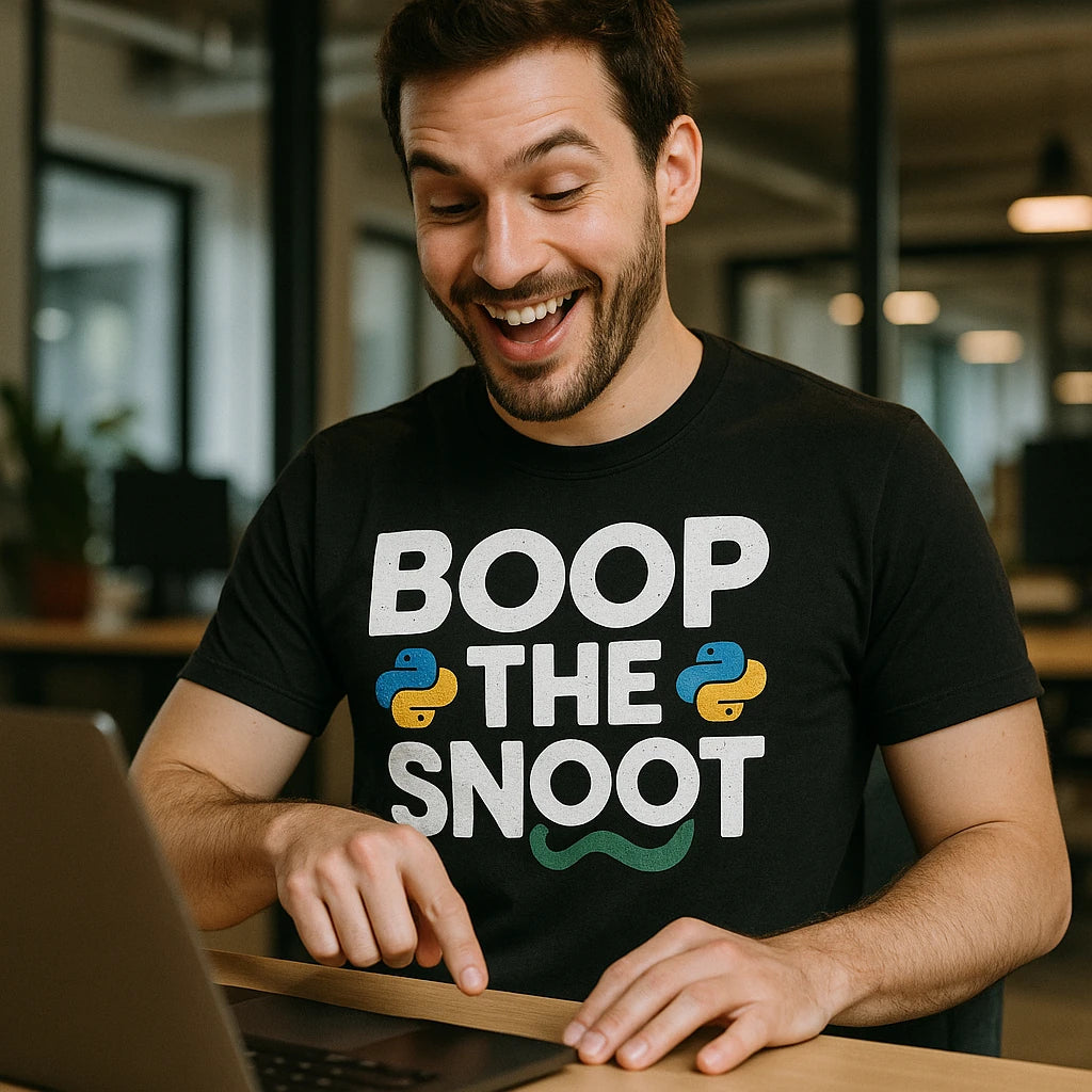 "Boop the Snoot" python t shirt - product photo 8