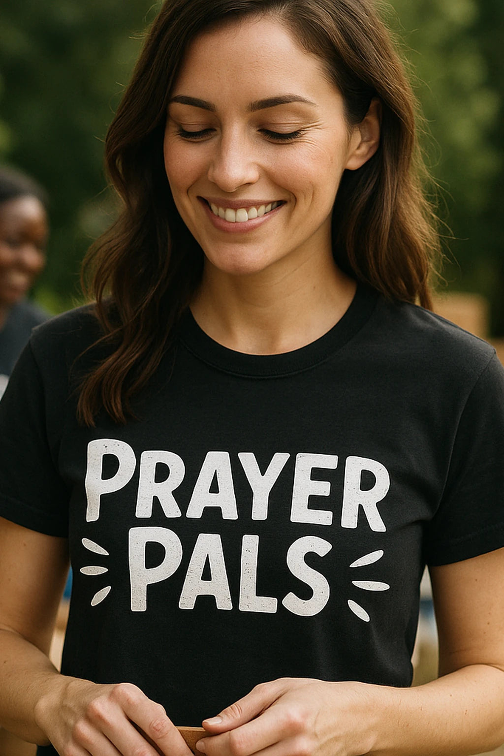 "Prayer Pals" love and faith tshirts - product photo 7