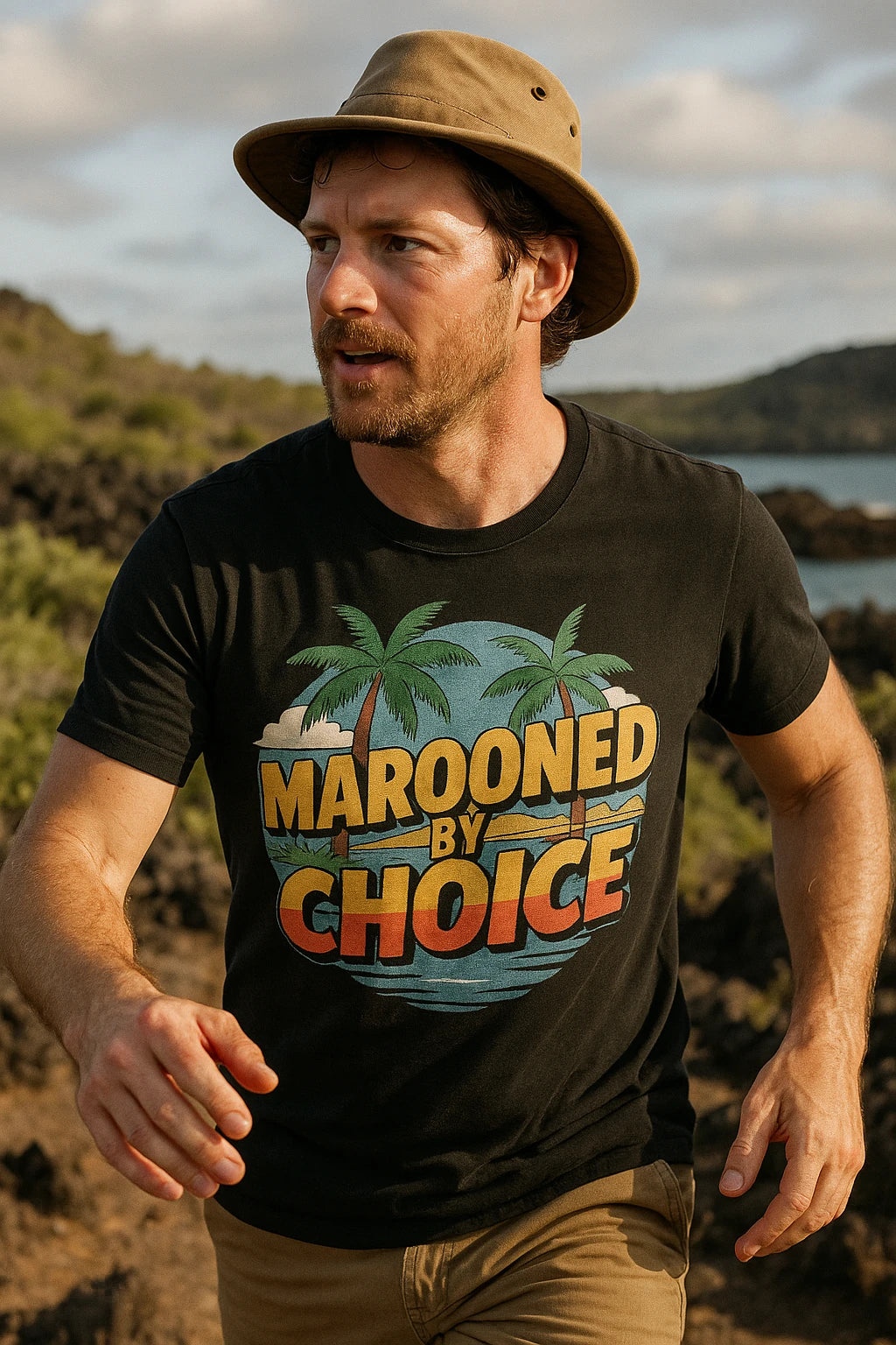 "Marooned By Choice" islands shirts - product photo 6