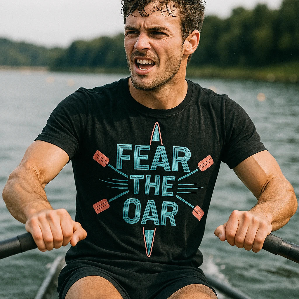 "Fear the Oar" rowback shirts - product photo 8