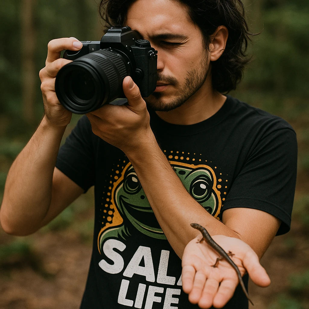 "Sala Life" salamanders t shirt - product photo 8