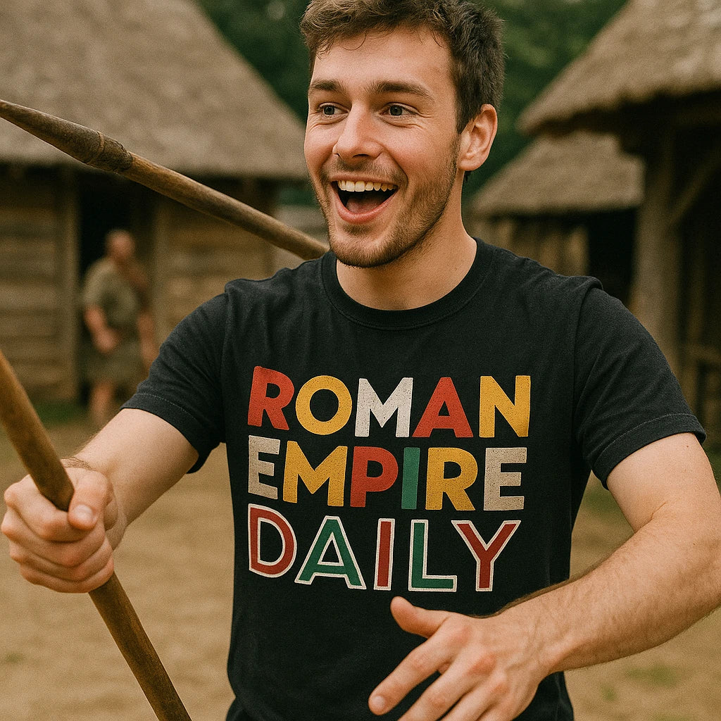 "Roman Empire Daily" black african american history t shirts - also one of the best gifts for history lovers