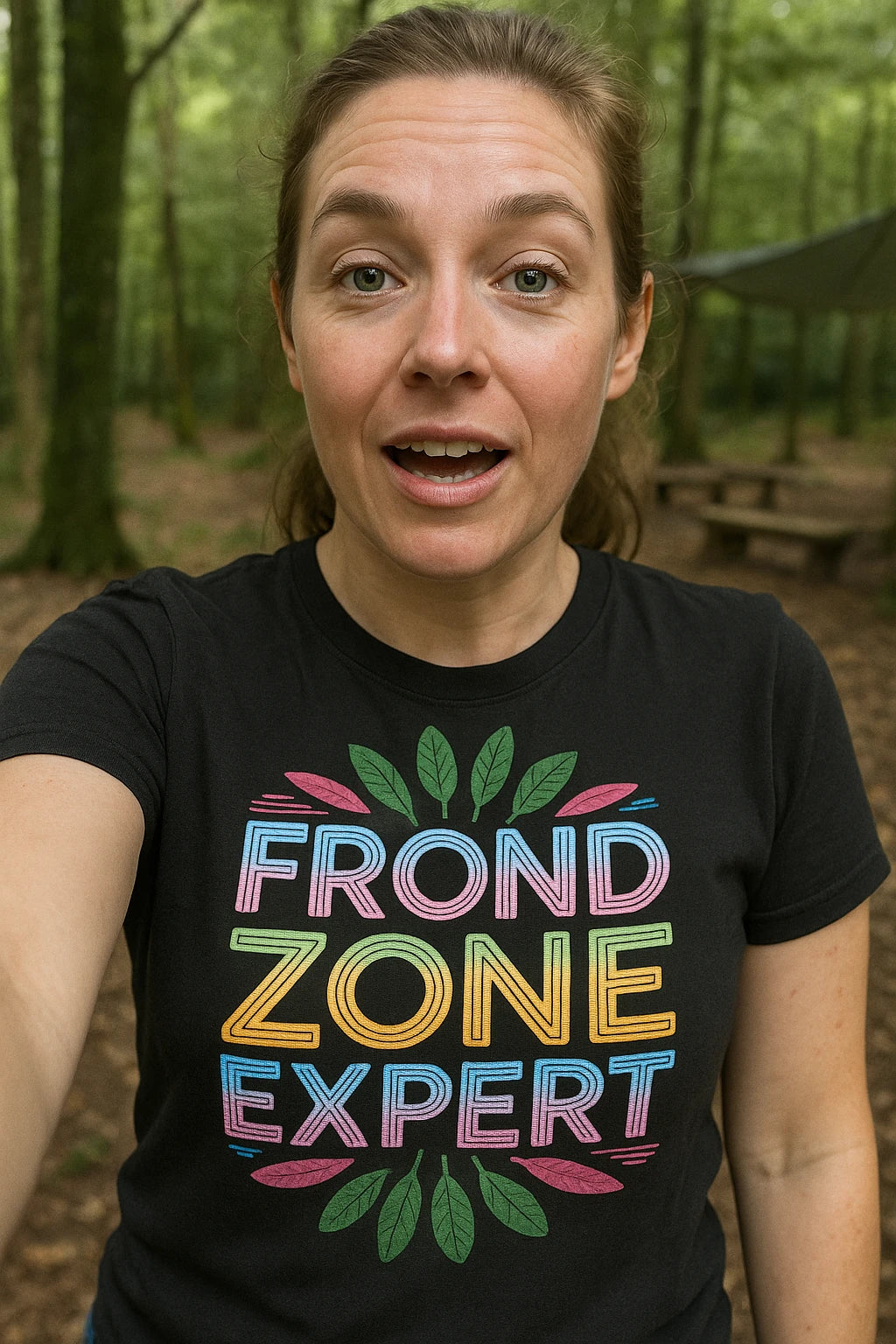 "Frond Zone Expert" botany t shirt - product photo 7
