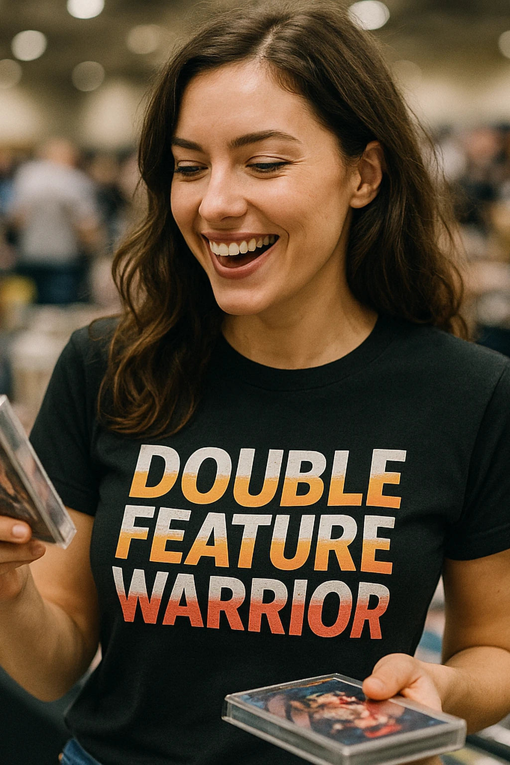 "Double Feature Warrior" graphic tee - product photo 7