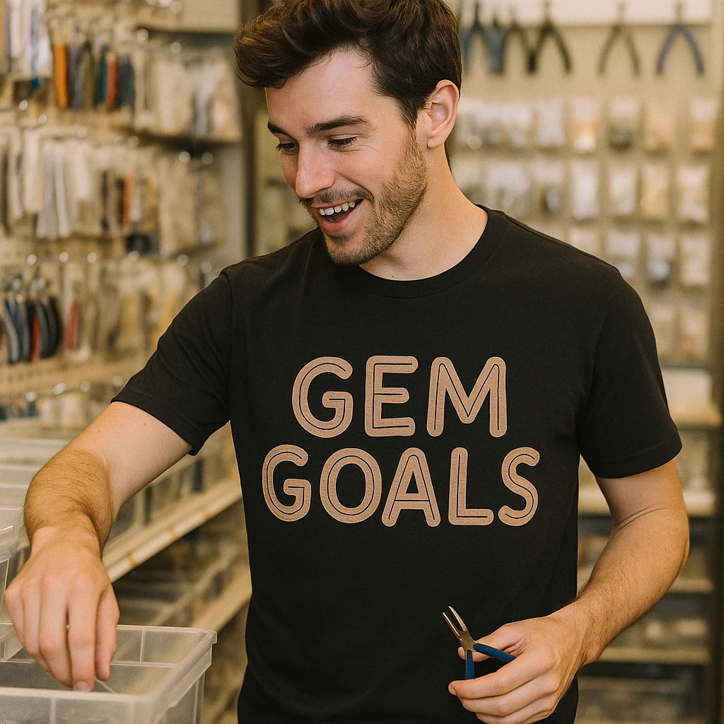 "Gem Goals" jewelry making t shirt - product photo 8