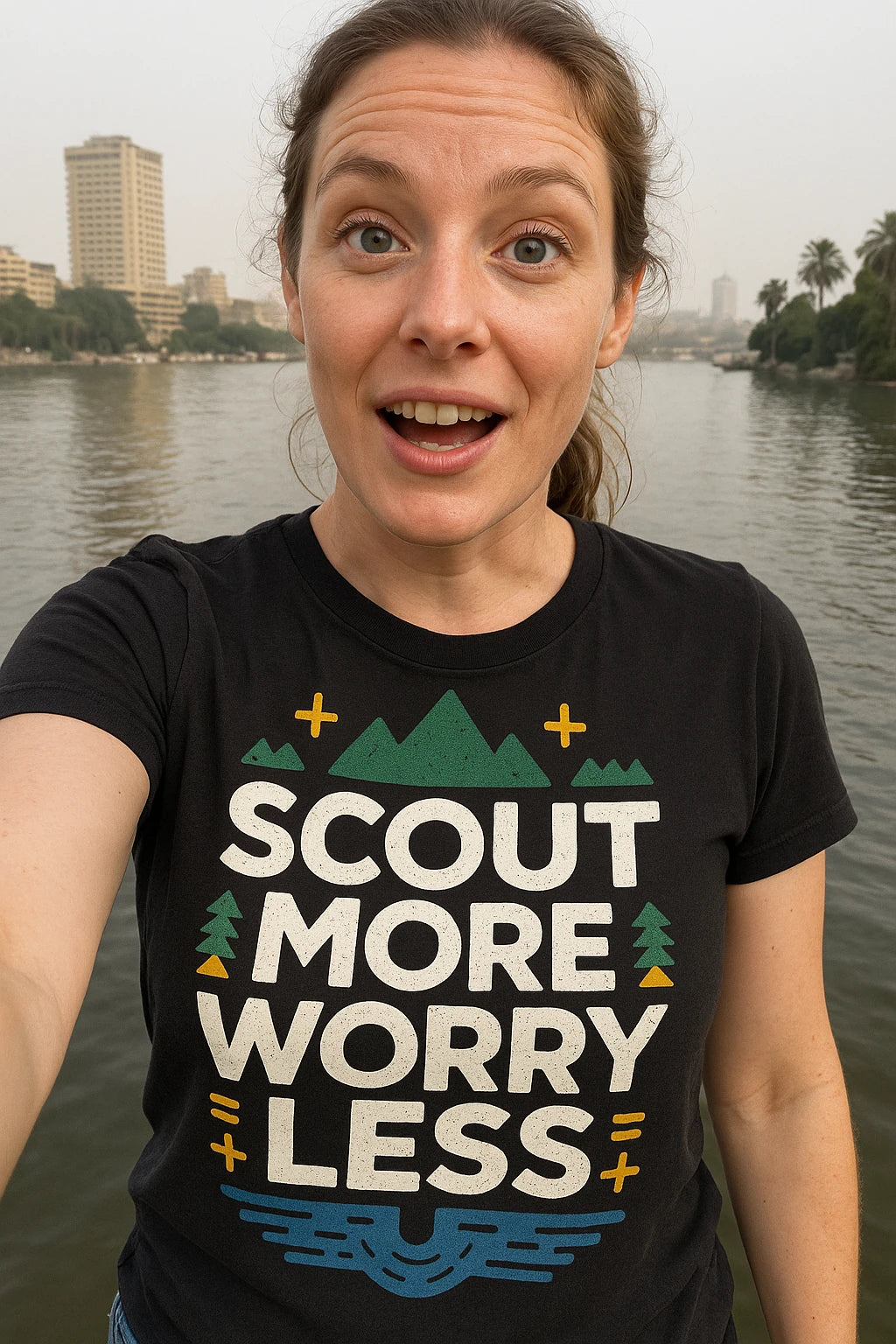 "Scout More Worry Less" rivers shirts - product photo 7