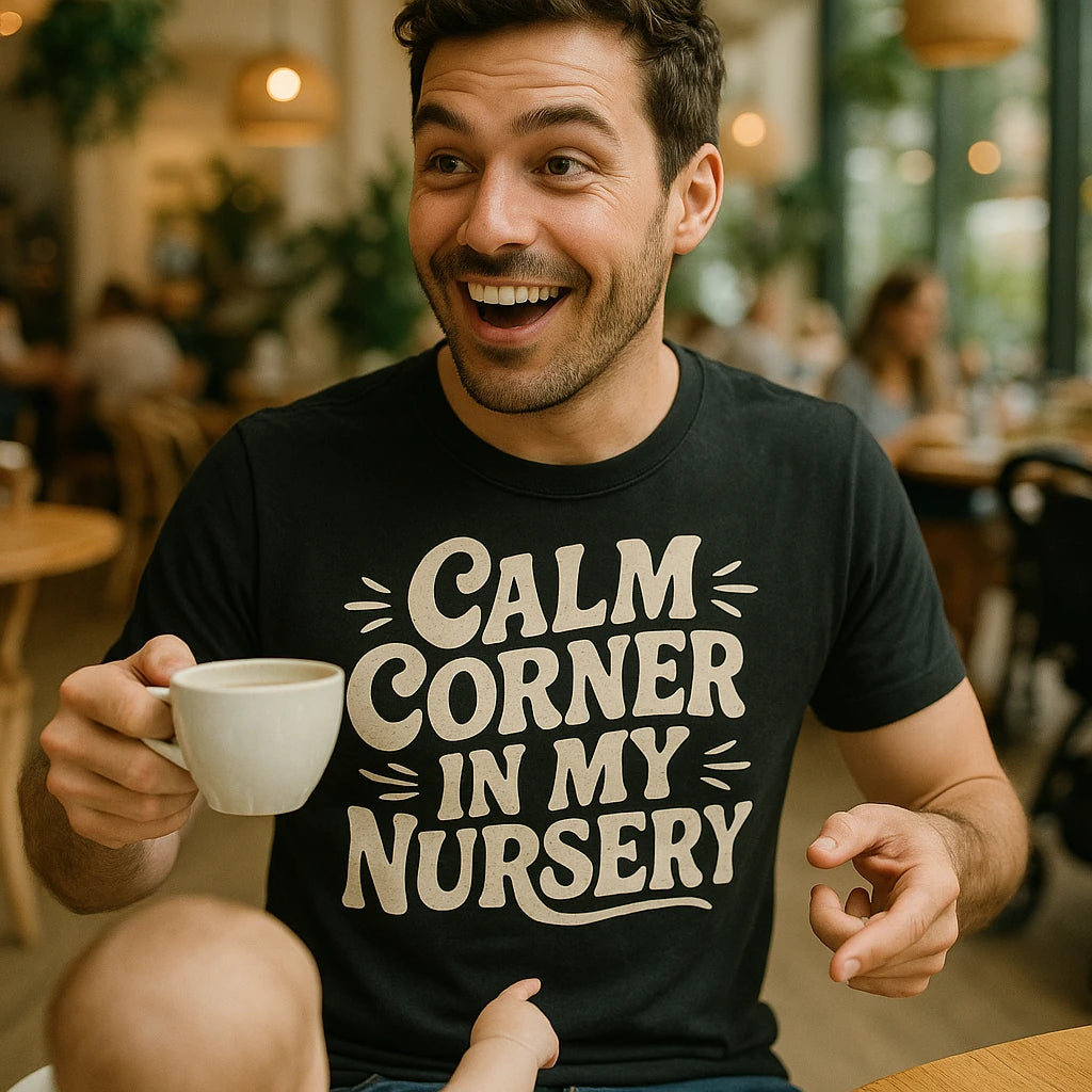 "Calm Corner in My Nursery" new parents shirts - product photo 8
