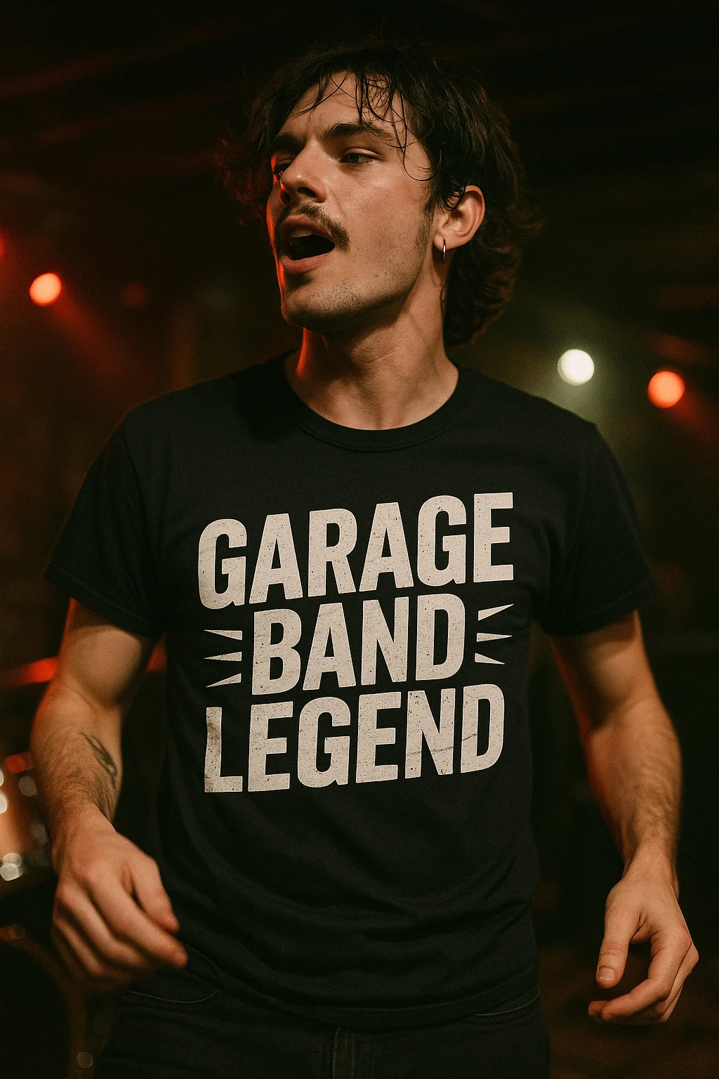 "Garage Band Legend" rock music shirts - product photo 6