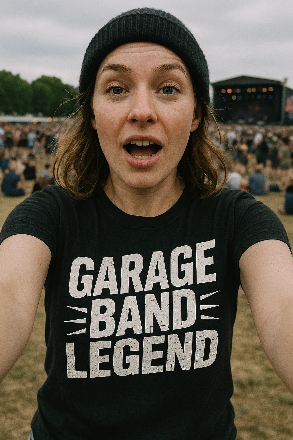 "Garage Band Legend" rock music shirts - product photo 7