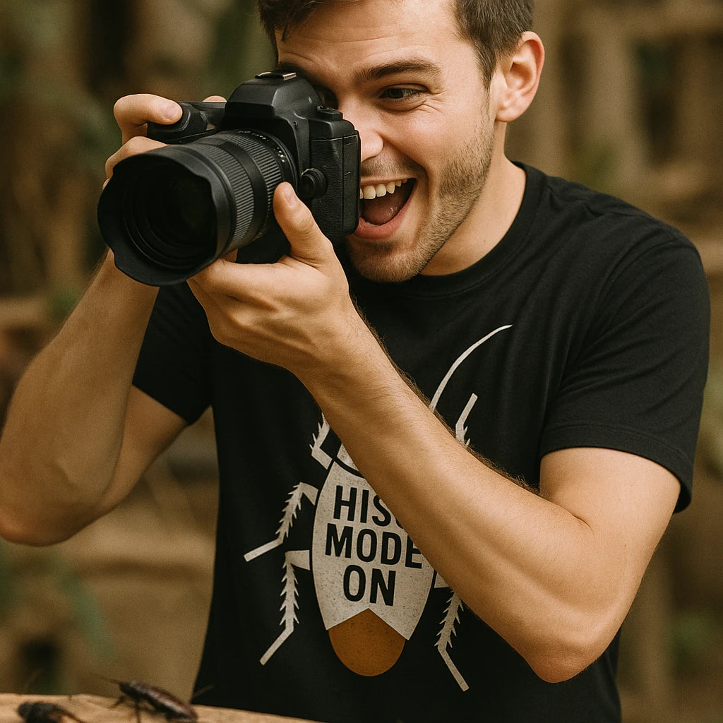 "Flat Tail Club" cockroaches shirts - product photo 8