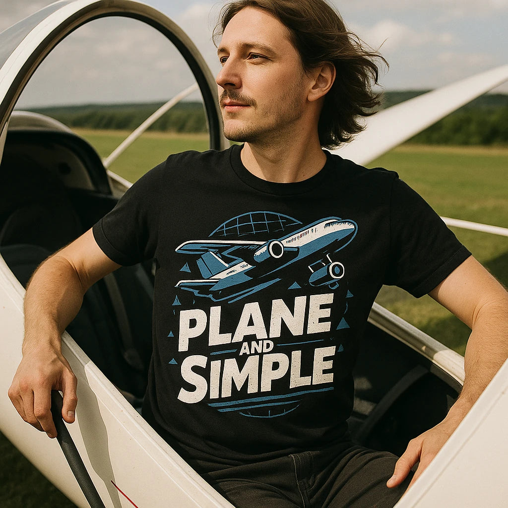 "Plane and Simple" flying shirts - product photo 8