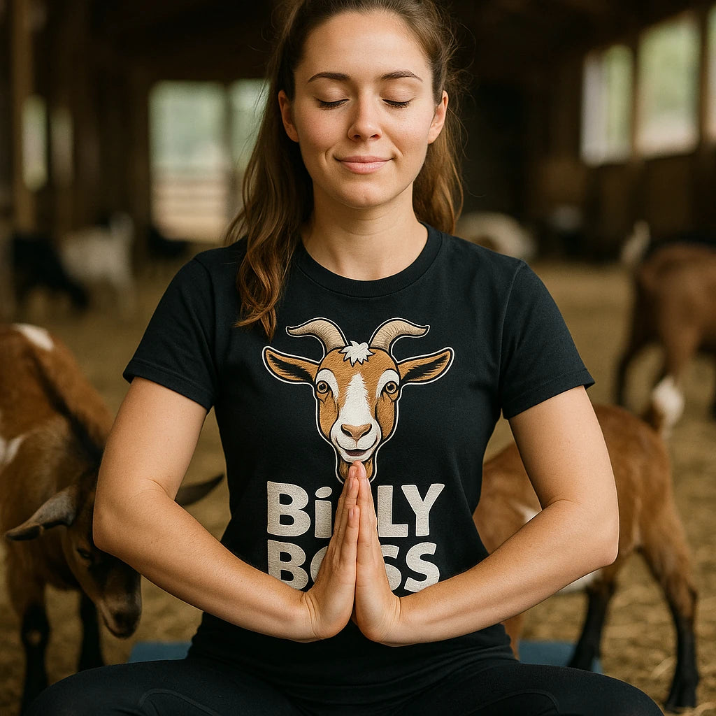 "Billy Boss" i love goats t shirt - product photo 8