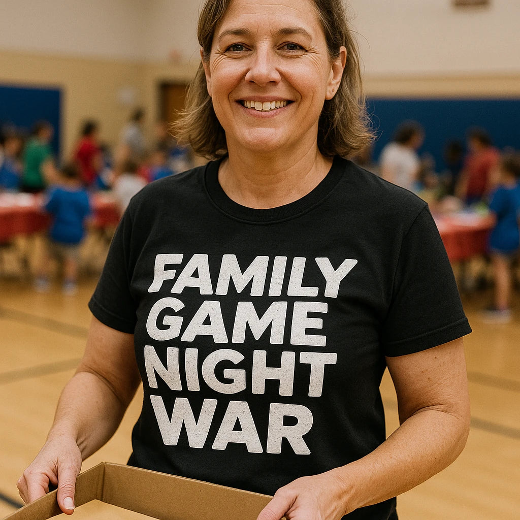 "Family Game Night War" family life t shirt - product photo 8