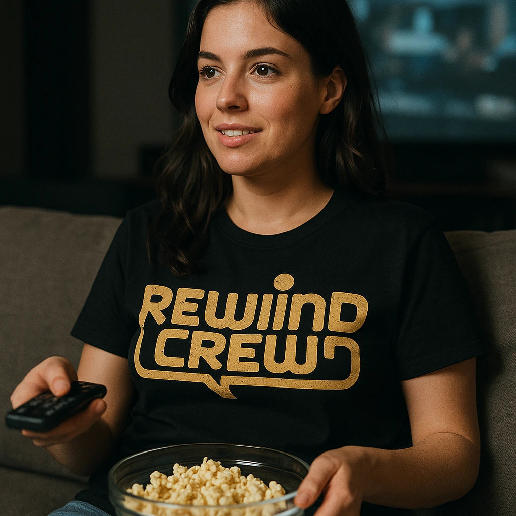 "Rewind Crew" graphic tee - product photo 8