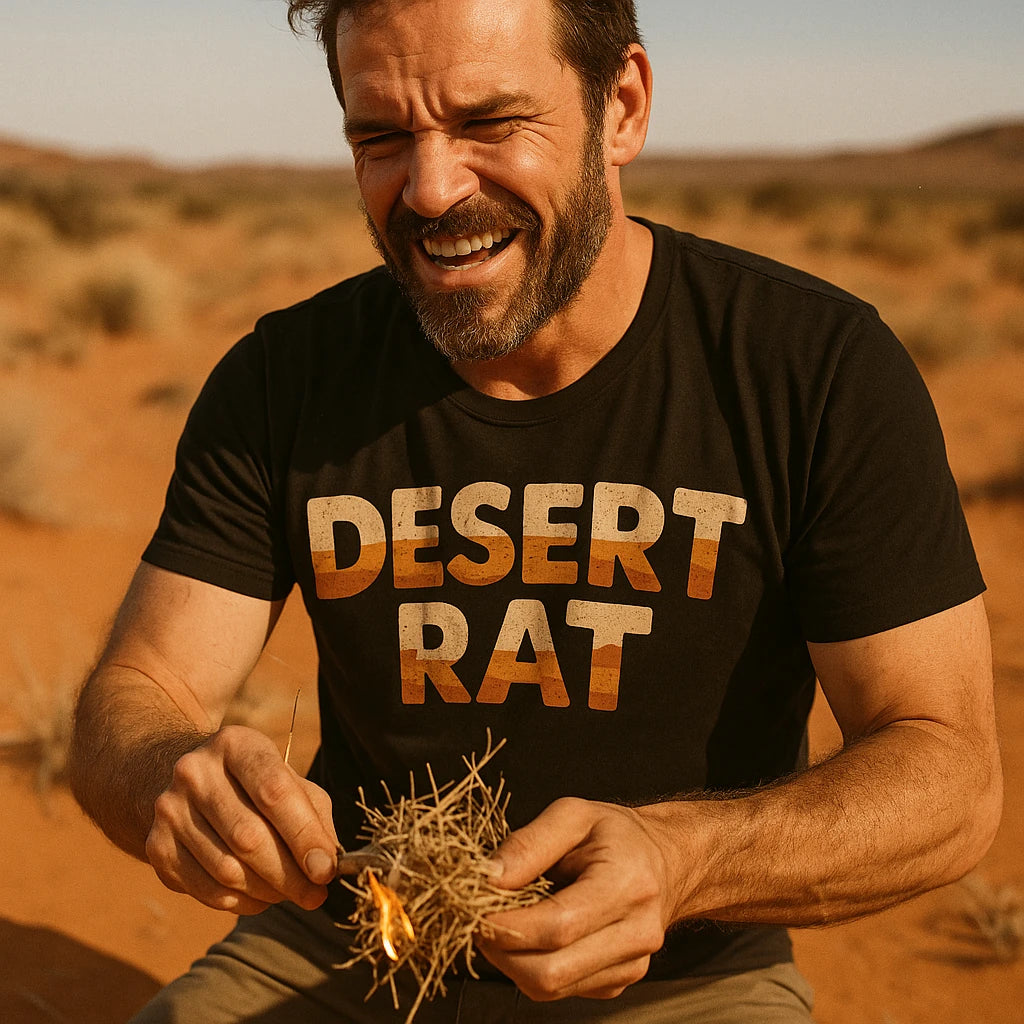 "Desert Rat" desert camo t shirt - product photo 8