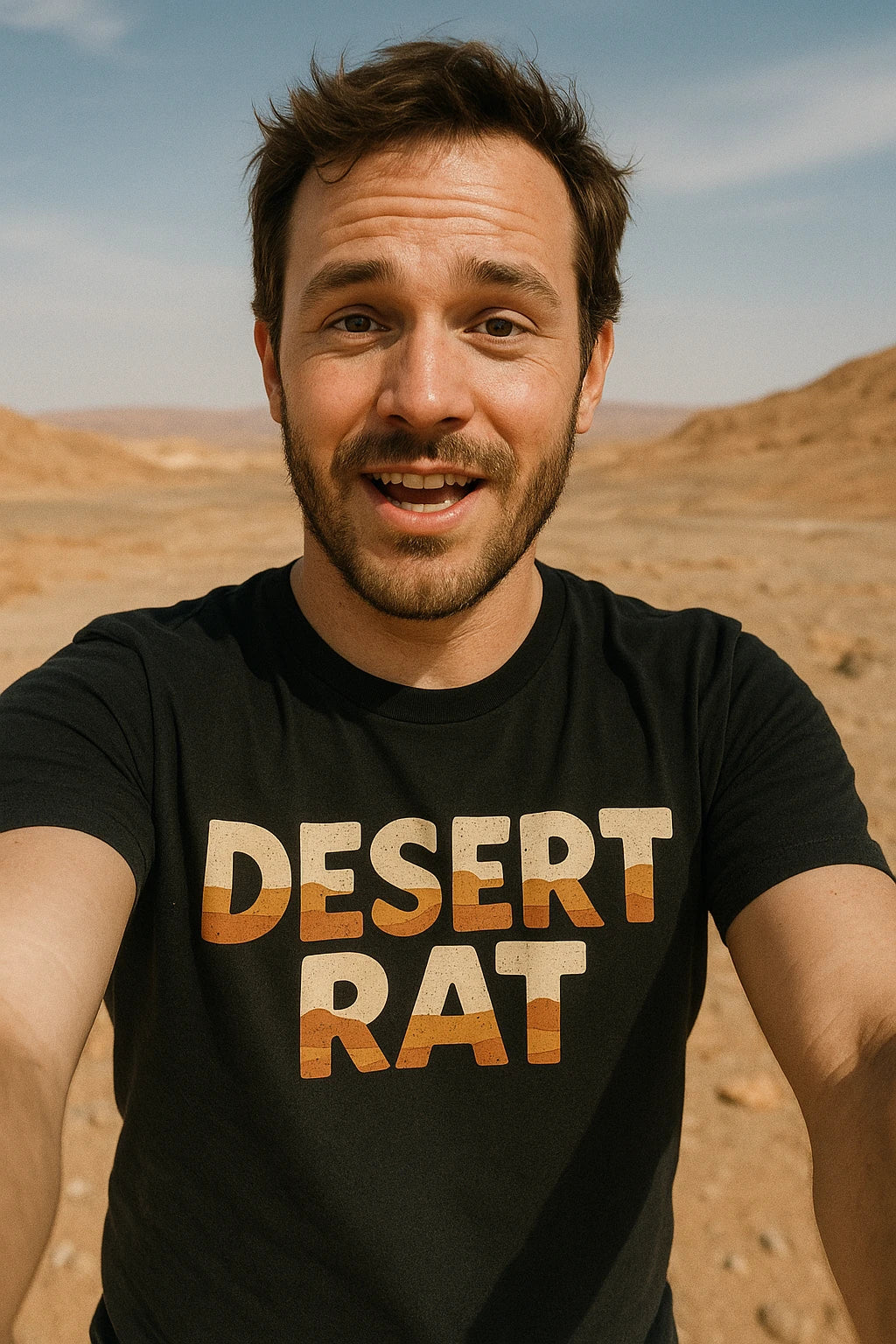 "Desert Rat" desert camo t shirt - product photo 7