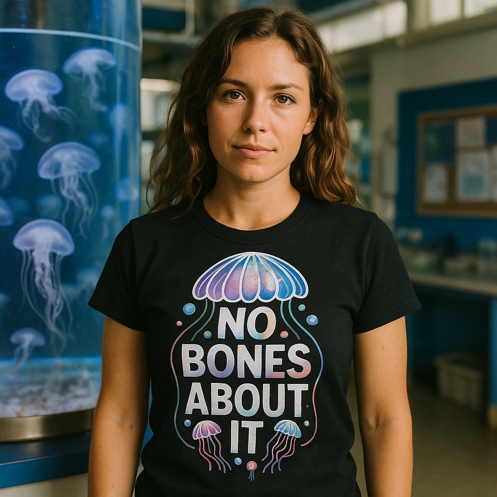 "No Bones About It" jellyfish shirts - product photo 9