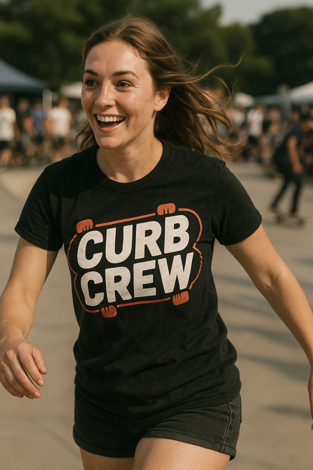 "Curb Crew" skateboard long sleeve shirts - product photo 6