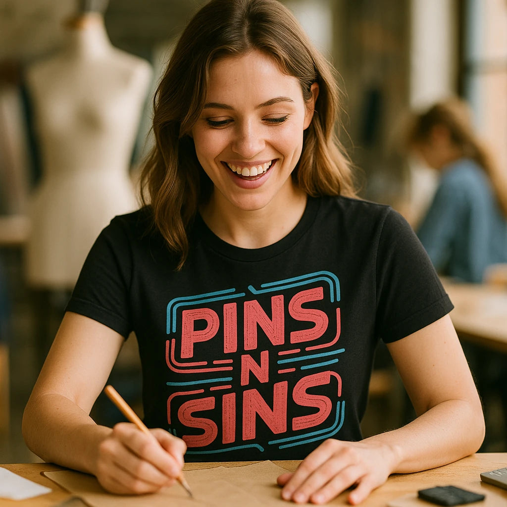 "Pins N Sins" fashion designer shirts - product photo 9