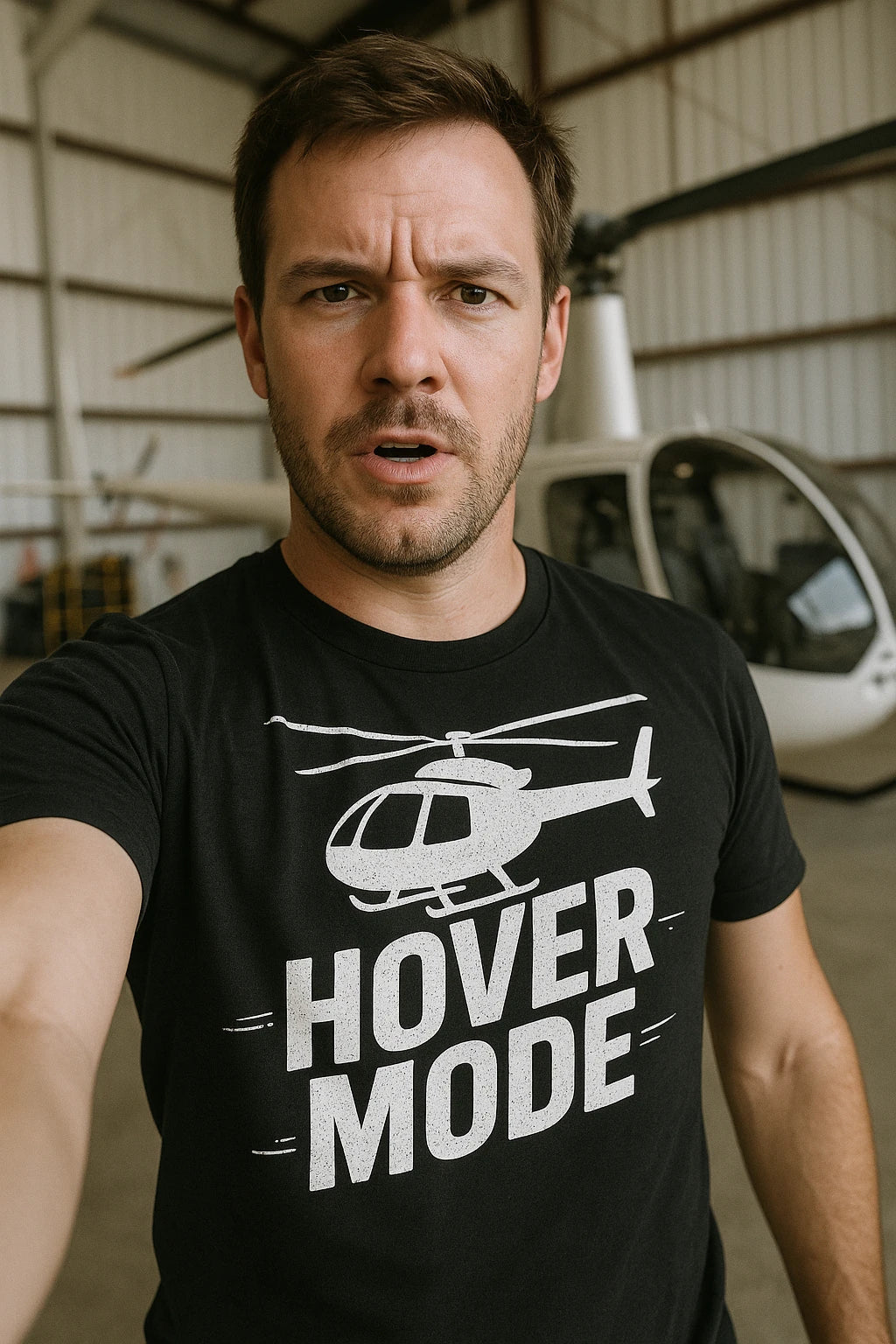 "Hover Mode" helicopter shirts - product photo 7
