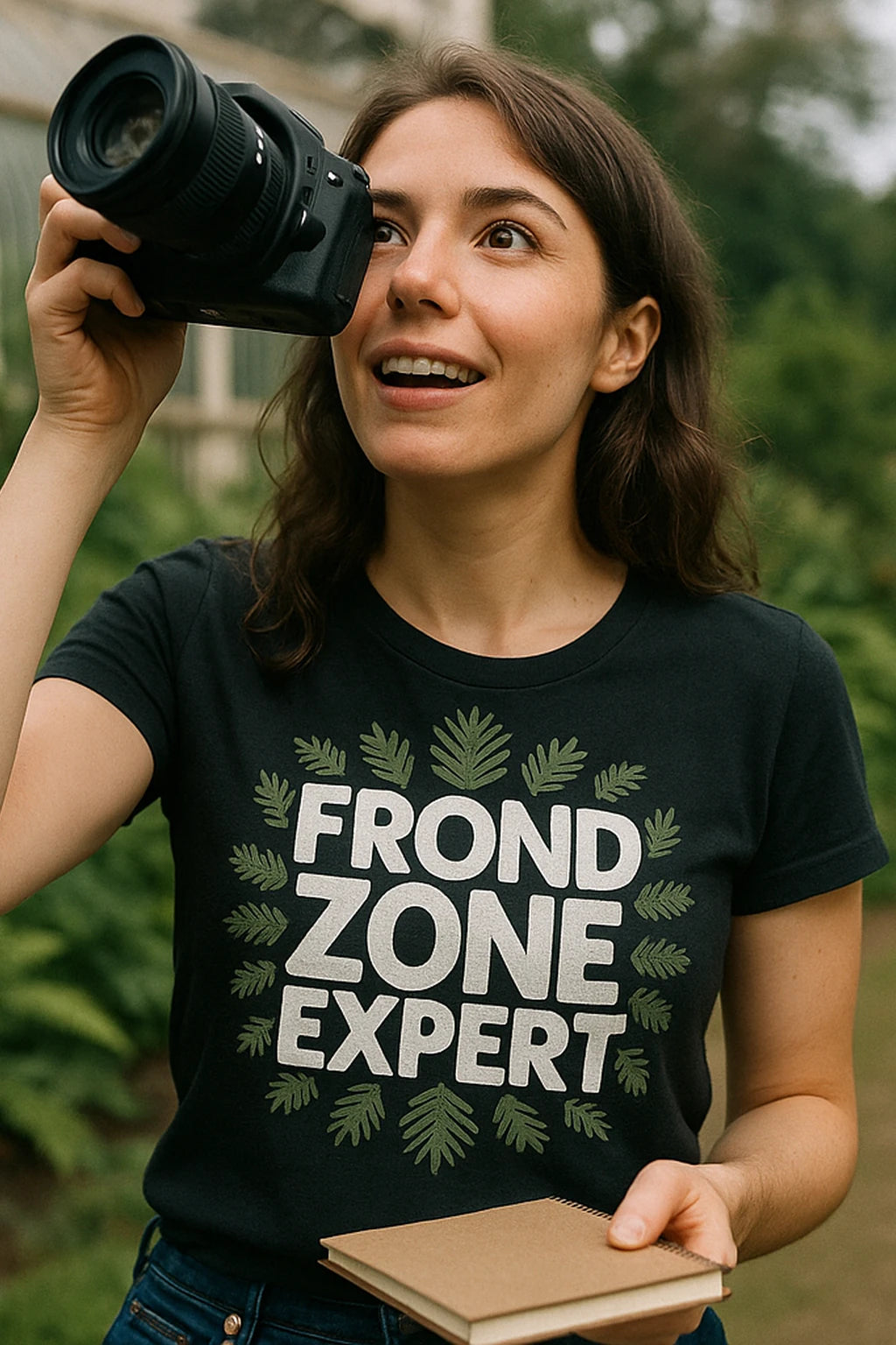 "Frond Zone Expert" botany t shirt - product photo 7
