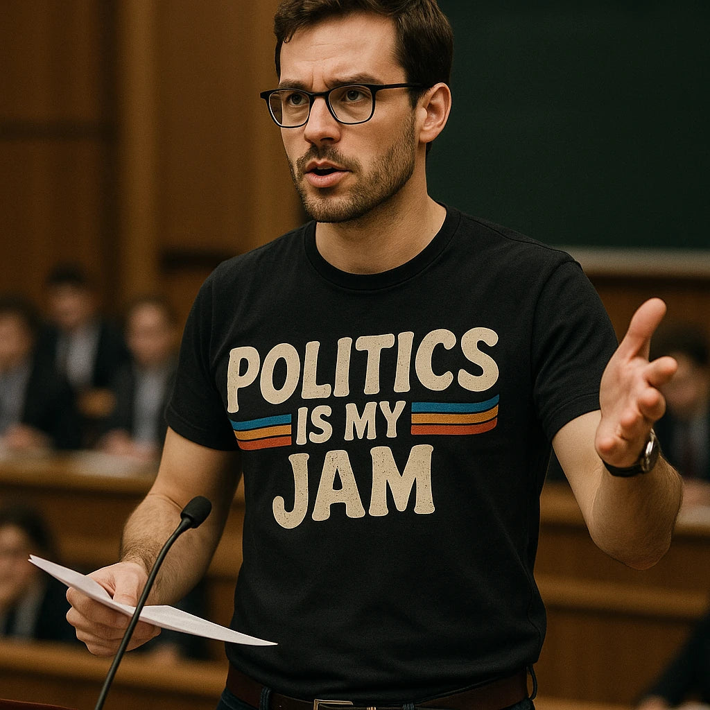 "Politics Is My Jam" politics shirts - product photo 8