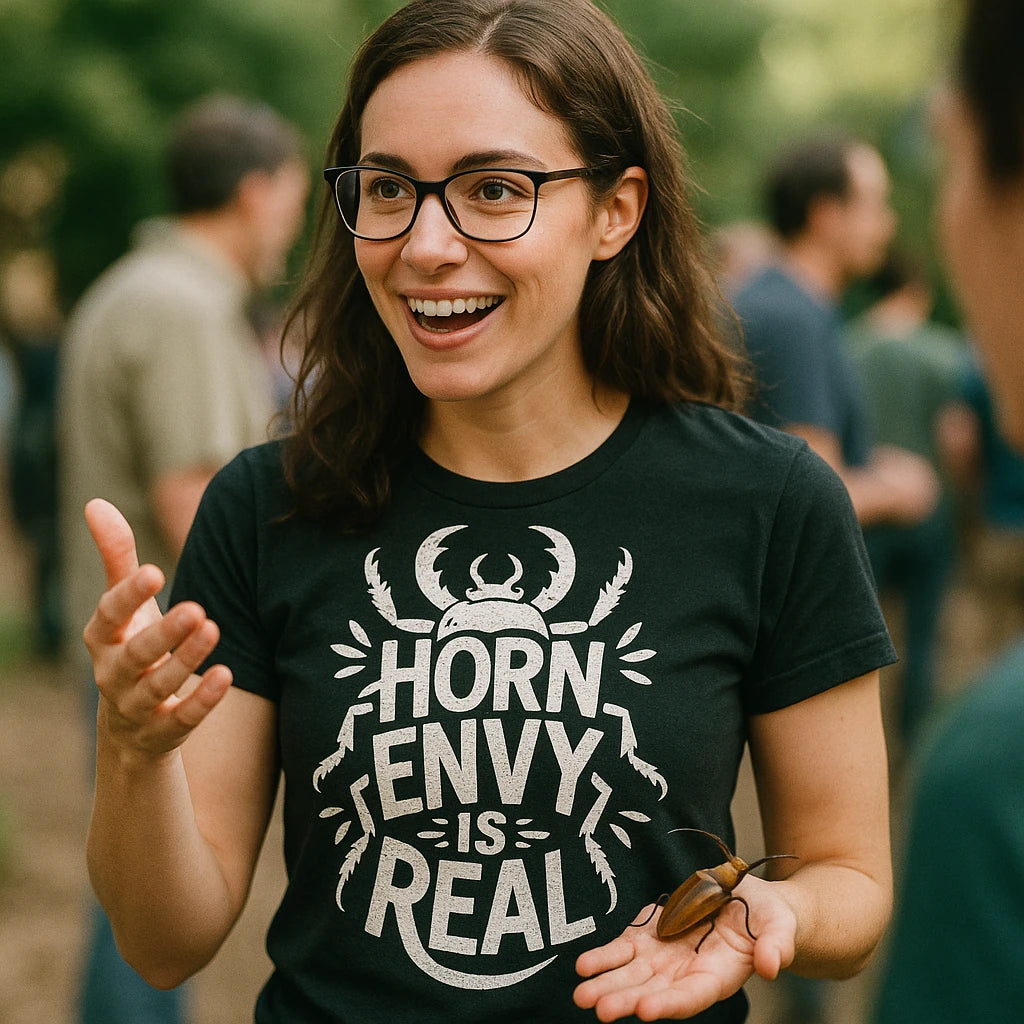 "Horn Envy Is Real" beetle shirts - product photo 9