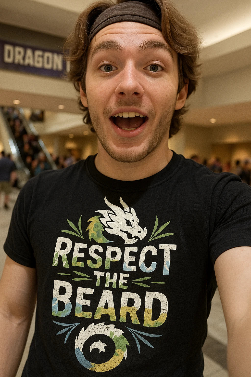 "Respect the Beard" dragons shirts - product photo 7