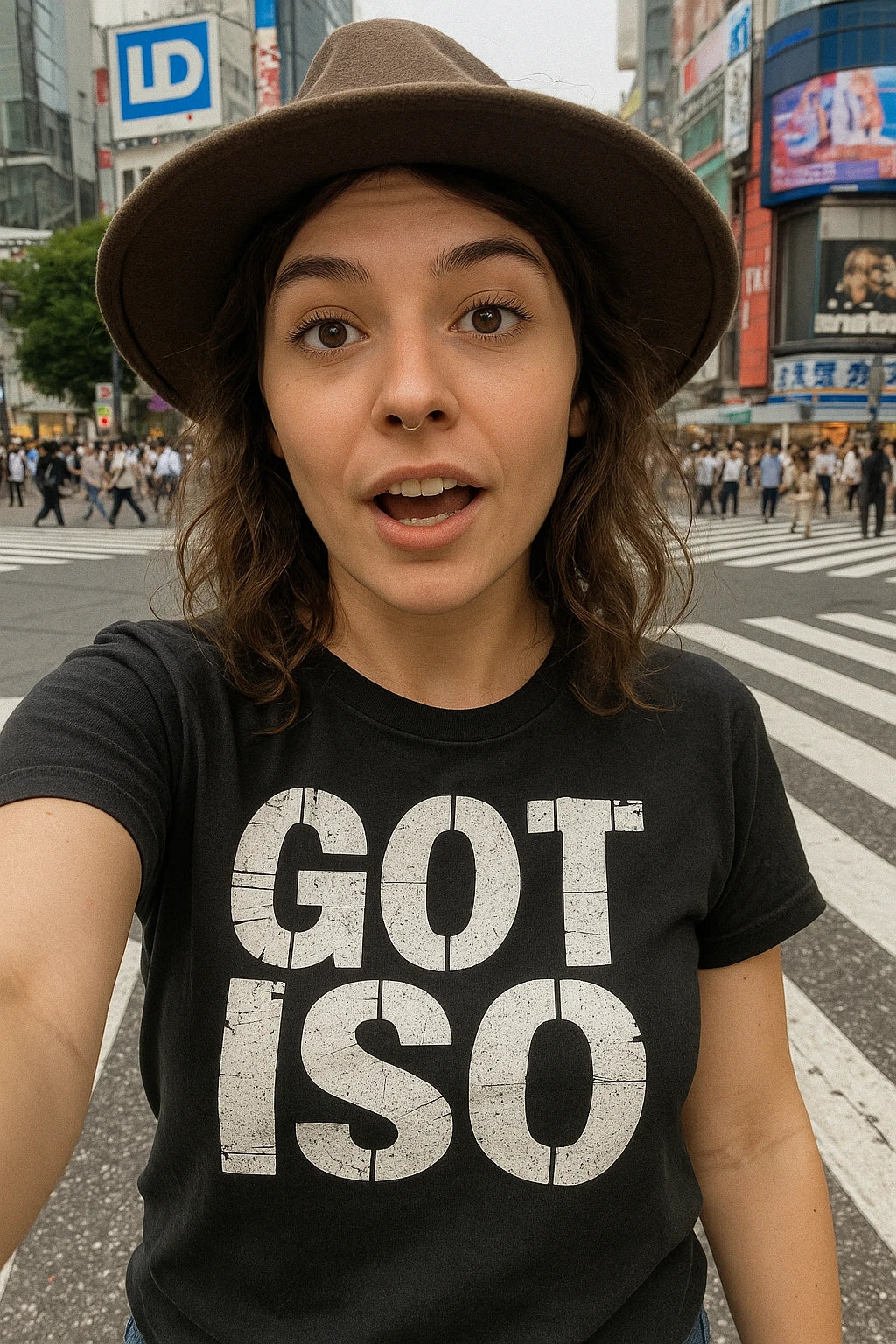 "Got Iso" black photographers shirts, photographed as photographers lover gift