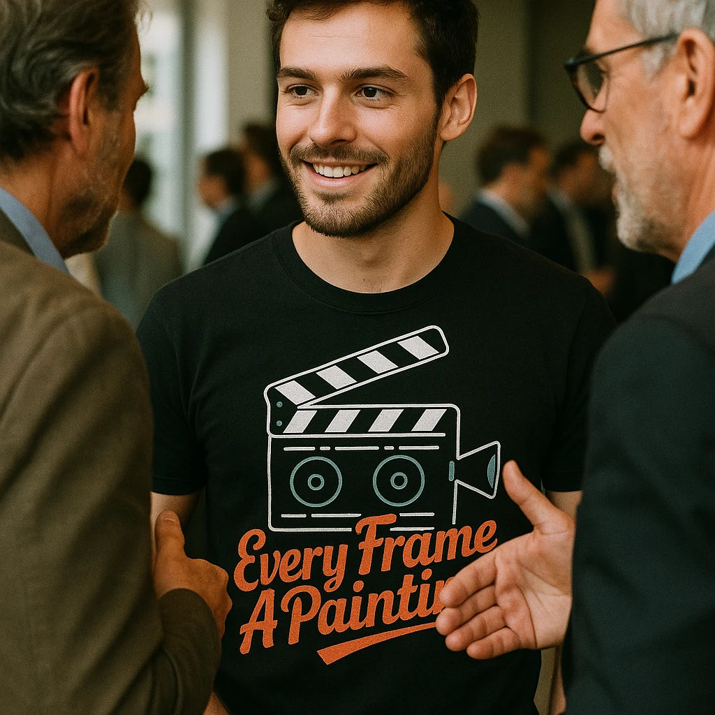 "Every Frame a Painting" film director t shirt - product photo 8