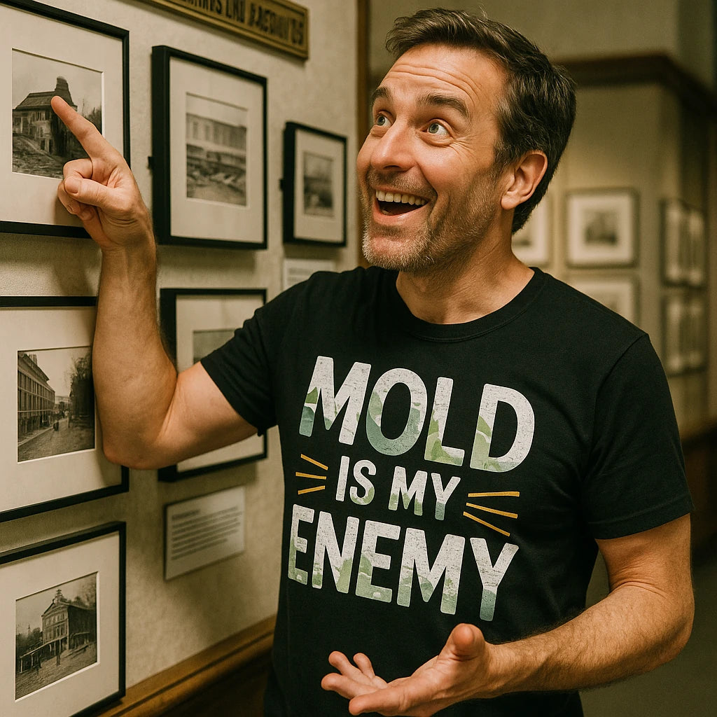 "Mold Is My Enemy" archivist t shirt - product photo 8