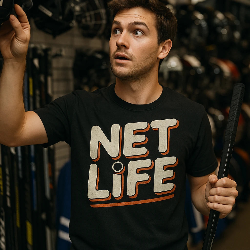 "Net Life" hockey t shirt - product photo 8