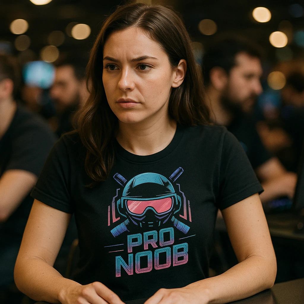 "Pro Noob" esport t shirt - product photo 9