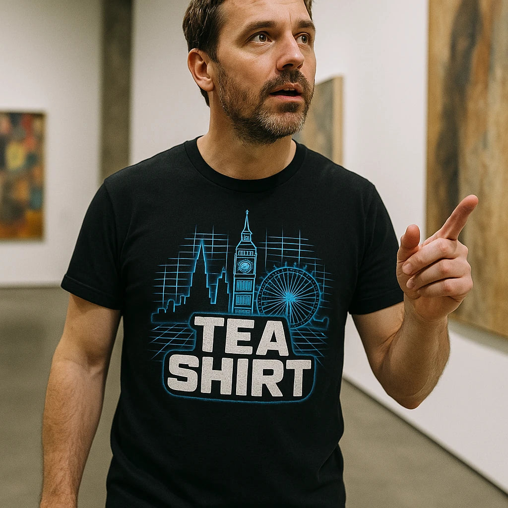 "Tea Shirt" london t shirt - product photo 8