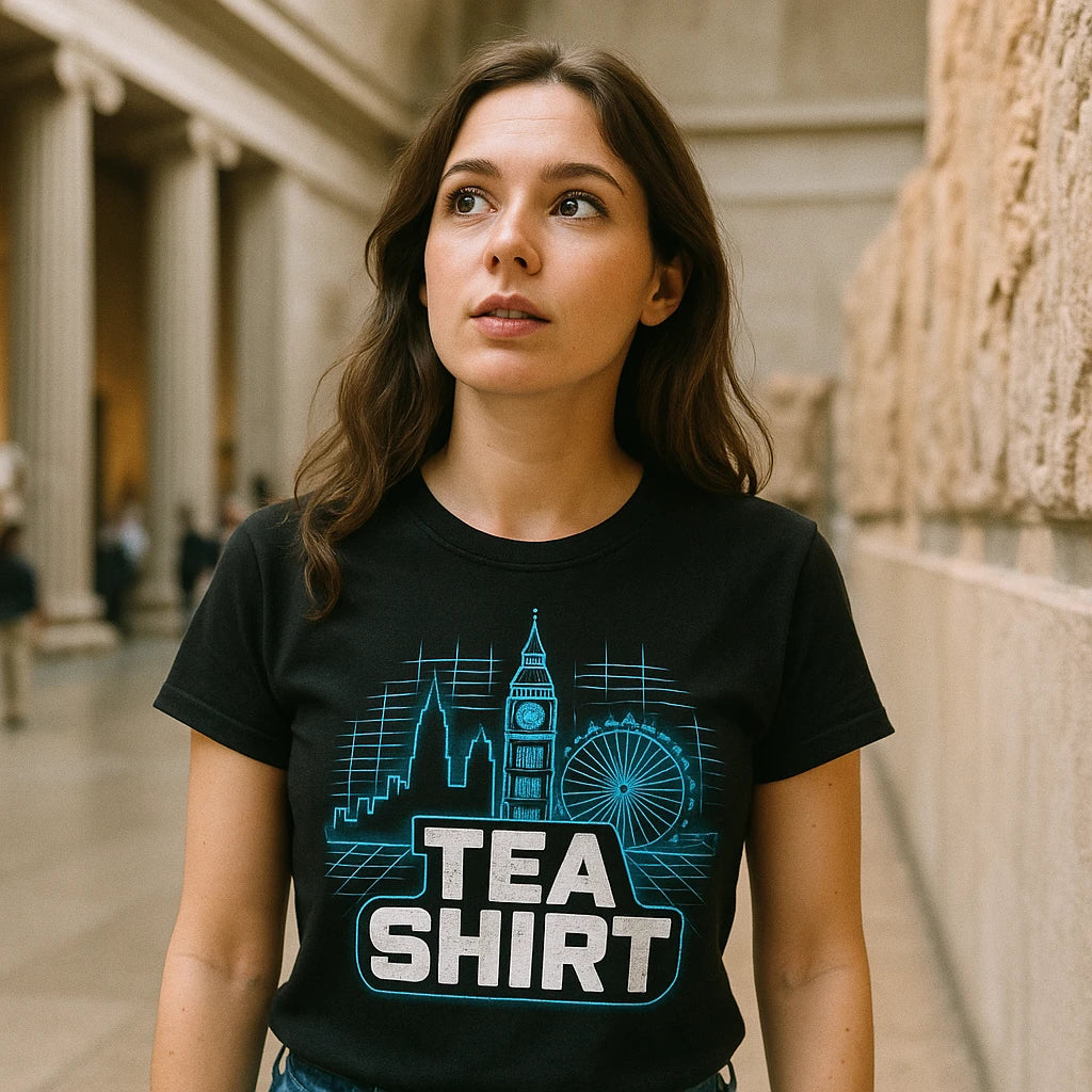 "Tea Shirt" london t shirt - product photo 7