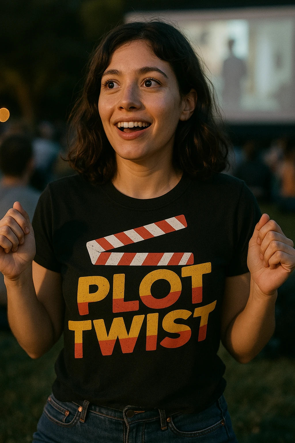 "Plot Twist" graphic tee - product photo 6