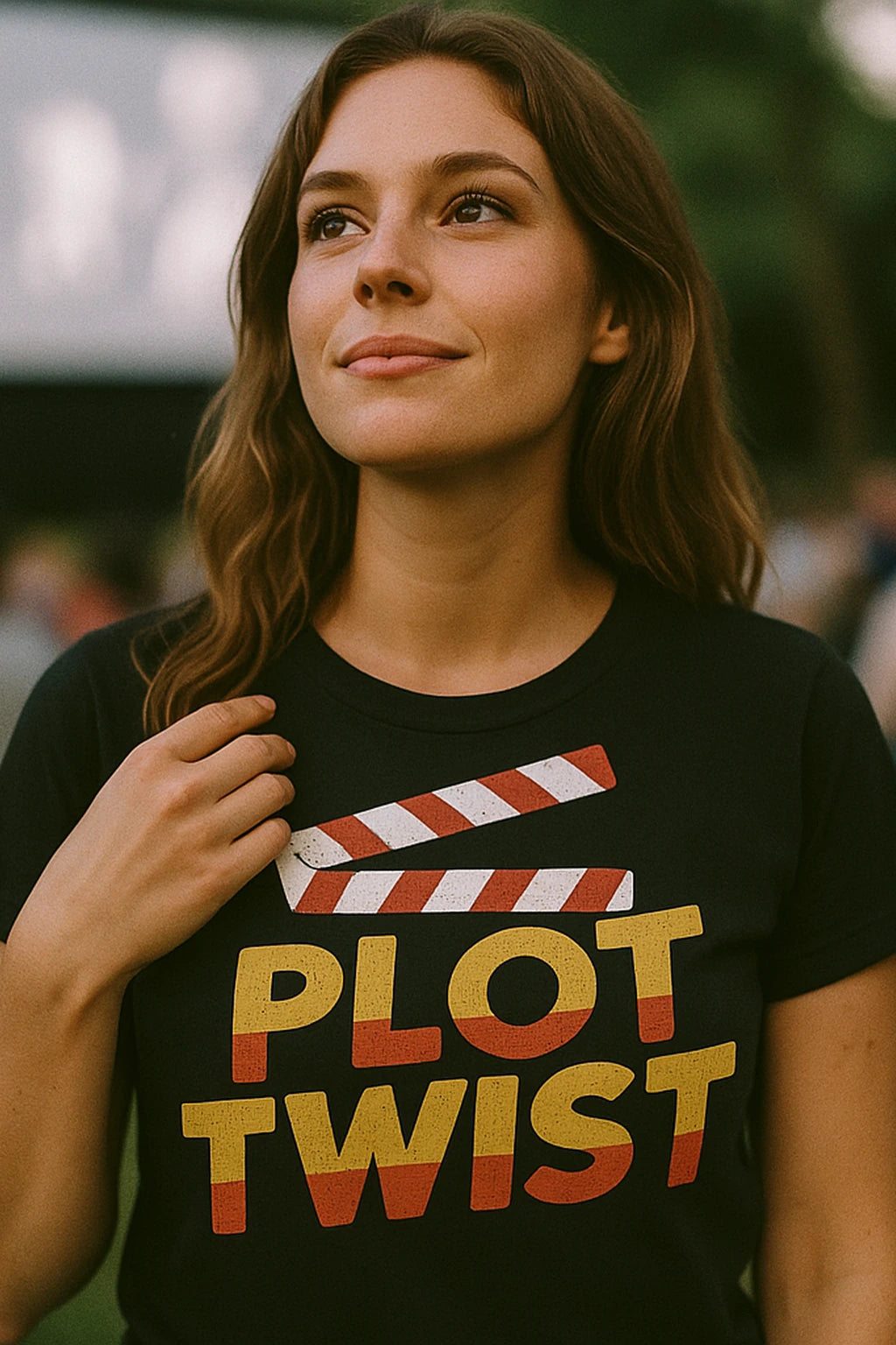 "Plot Twist" graphic tee - product photo 7