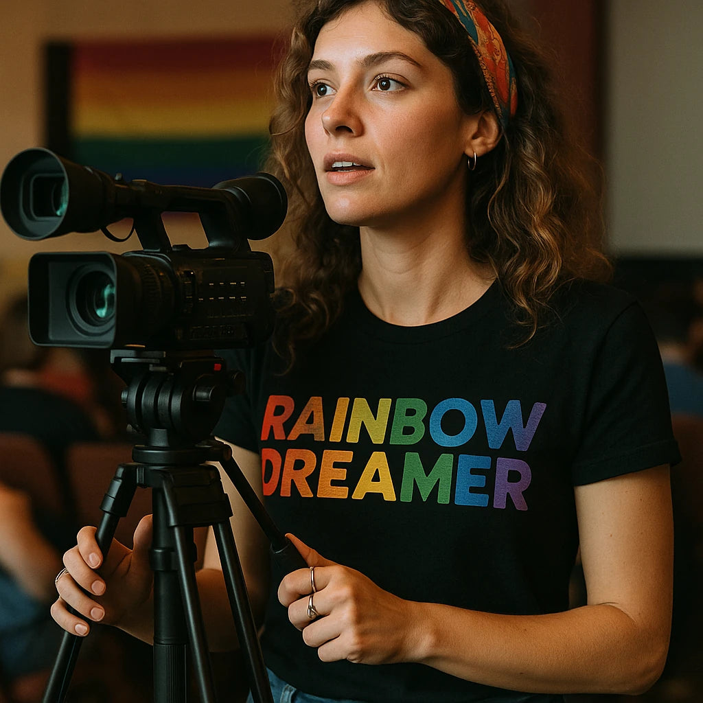 "Rainbow Dreamer" lgbtq tshirts - product photo 8