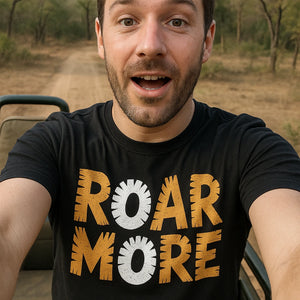 "Roar More" tiger tee shirt - product photo 7