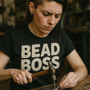 "Bead Boss" jewelry making t shirt - product photo 8