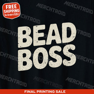 "Bead Boss" jewelry making t shirt - product photo 9