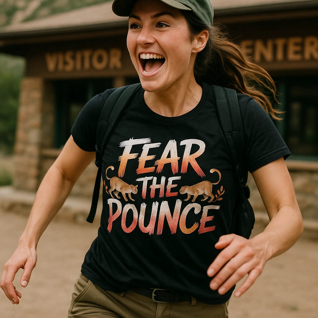 "Fear the Pounce" cougar t shirt - product photo 8