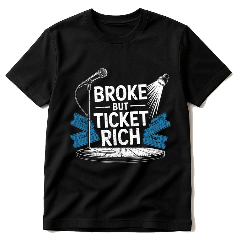 Black Vintage Concert T Shirts - 