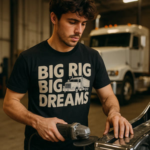 "Big Rig Big Dreams" trucks shirts - product photo 8